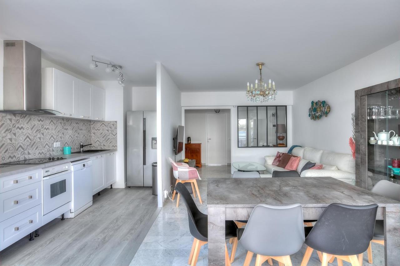 Le Sun-Beach - Spacieux 3 Pieces Avec Parking A 400 M Des Plages De Juan-Les-Pins Exterior photo